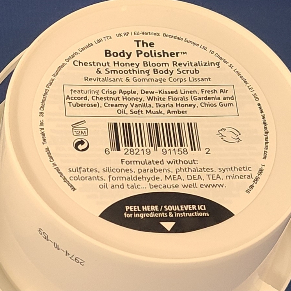 Tweak'd By Nature The Body Polisher Honey Bloom Smoothing Body Scrub x2 - Picture 5 of 6